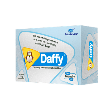Daffy Baby Cleansing And Moisturising Syndet Bar With Aloe And Shea Butter | PH 5.5