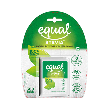 Equal Stevia Natural Sweetener With Zero Calorie Tablet (300 Each)