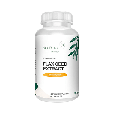 Goodlife Nutrition Flax Seed Extract Capsule