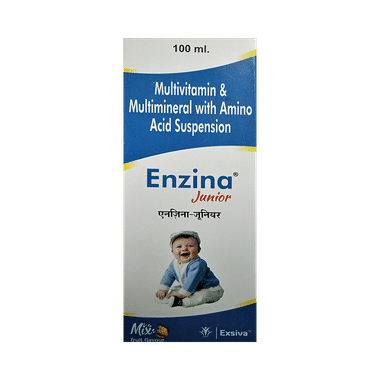 Enzina Junior Oral Suspension Mixed Fruit