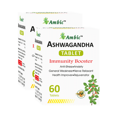 Ambic Ashwagandha Tablet Immunity Booster (60 Each)