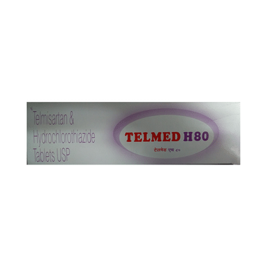 Telmed H 80 Tablet