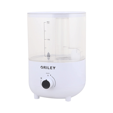 Oriley 2111B Ultrasonic Cool Mist Humidifier Manual Transparent White