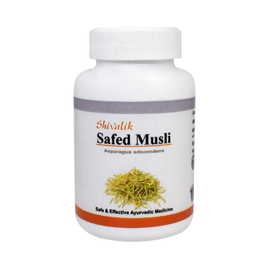 Shivalik Herbals Safed Musli 500mg Capsule Pack Of 2