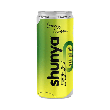 Shunya Fizz (300ml Each) Lime & Lemon