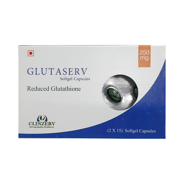 Glutaserv 250mg Soft Gelatin Capsule