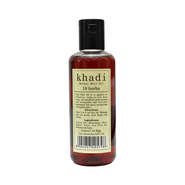 Khadi Herbal Hair Oil 18 Herbs