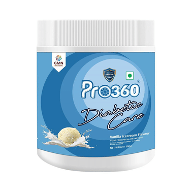 Pro360 Diabetic Care Protein | Flavour Vanilla & Ice Cream