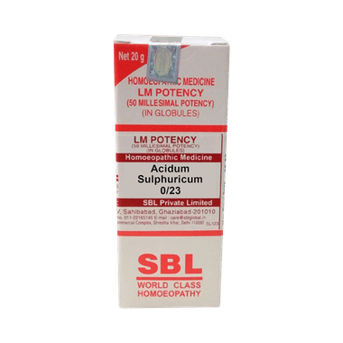 SBL Acidum Sulphuricum 0/23 LM