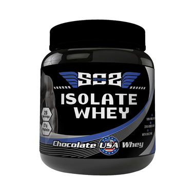 SOS Nutrition Isolate Whey Protein Powder Chocolate