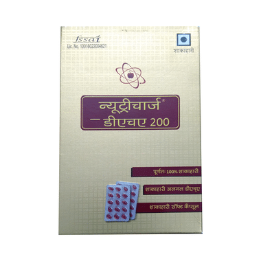 Nutricharge -DHA 200 Soft Gelatin Capsule