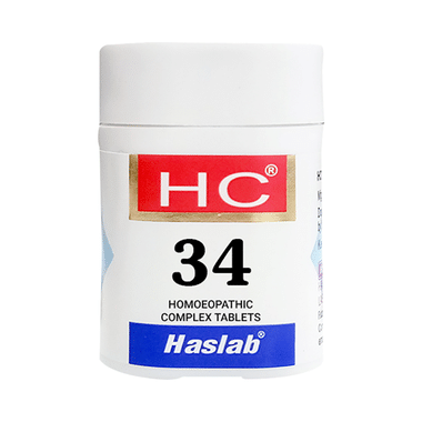 Haslab HC 34 Merc. Sol. Complex Tablet