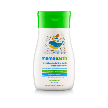 Mamaearth Deeply Nourishing Body Wash For Babies