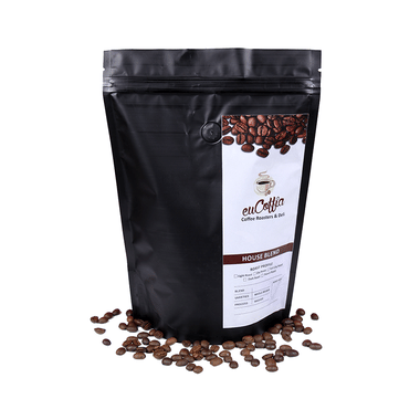 Eucoffia 100% Arabica Roasted Coffee Powder Light Roast Home Espresso