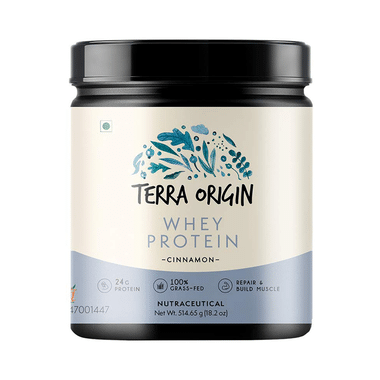 Terra Origin Whey Protein Powder Cinnamon