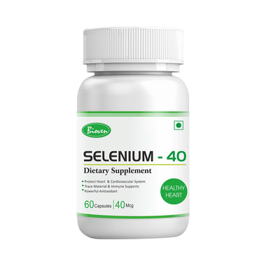 Bioven Selenium 40mcg Capsule