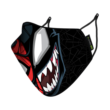 Airific Marvel N95 Face Covering Mask Large Spidy Venom