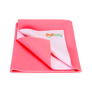 Oyo Baby Waterproof Rubber Sheet XL Salmon Rose