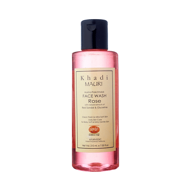 Khadi Mauri Herbal Rose Face Wash