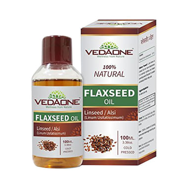 Vedaone 100% Natural Flaxseed/Linseed/Alsi Oil