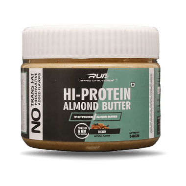 Ripped Up Nutrition Hi-Protein Almond Butter Creamy