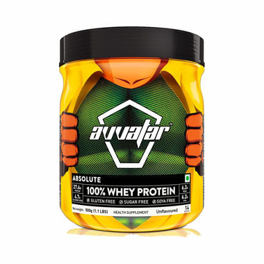 Avvatar Absolute 100% Whey Protein Unflavoured