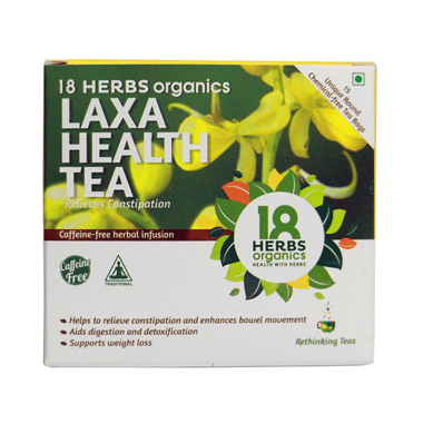 18 Herbs Organics Laxa Health Tea Bag (1.3gm Each)