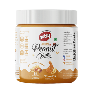 Nutty Original American Peanut | Butter Cinnamon