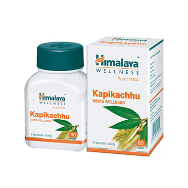 Himalaya Wellness Pure Herbs Kapikachhu Men's Health Tablet | Improves Vitality