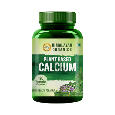 Himalayan Organics Plant Based Calcium Vegetarian Capsule