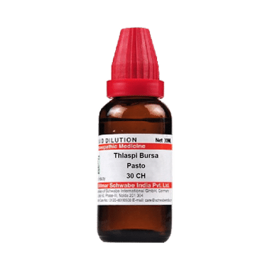 Dr Willmar Schwabe India Thlaspi Bursa Pastoris Dilution 30 CH
