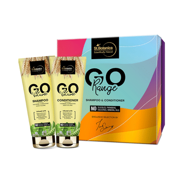 St.Botanica Volume Go Range Shampoo & Conditioner (200ml Each)