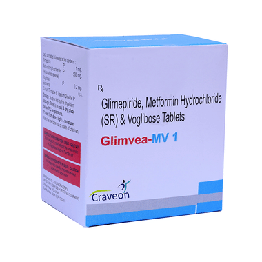 <span style='color:#626A7A'>Glimvea-MV 1 Tablet SR</span>