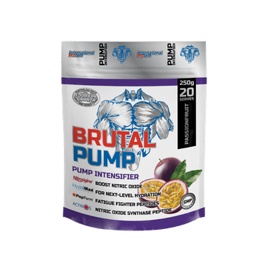 International Protein Brutal Pump Powder Passion Fruit