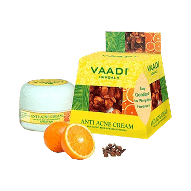 Vaadi Herbals Value Pack Of Anti-Acne Cream - Clove & Neem Extract