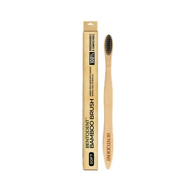 Bentodent Bamboo Charcoal Toothbrush Soft