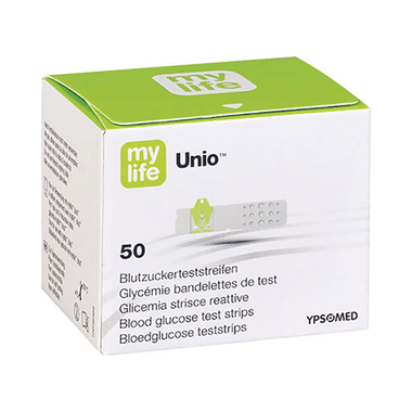 MyLife Unio Blood Glucose Test Strip (Only Strip) | Diabetes Monitoring Devices