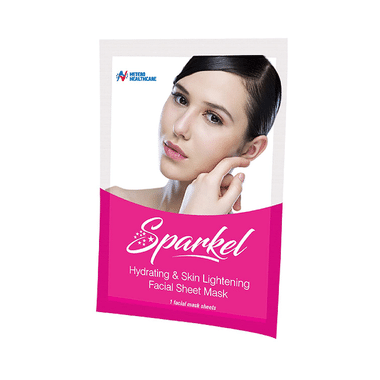 Sparkel Hydrating & Skin Lightening Facial Sheet Mask (10 Each)