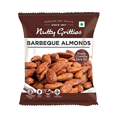 Nutty Gritties Barbeque Almonds (21gm Each)