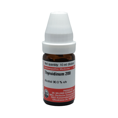 Dr Willmar Schwabe Germany Thyroidinum Dilution 200