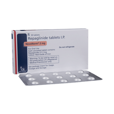 Novonorm 2mg Tablet