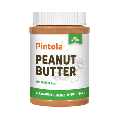 Pintola All Natural Peanut For Weight Management & Healthy Heart | Butter Creamy Unsweetened