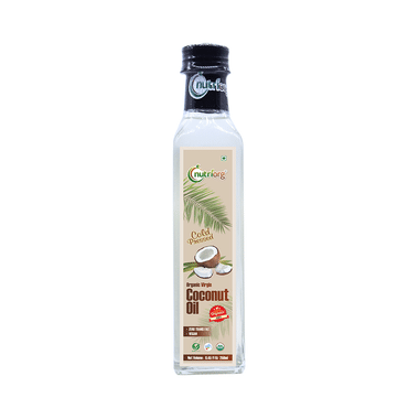 Nutriorg Cold Pressed Organic Coconut Virgin Oil