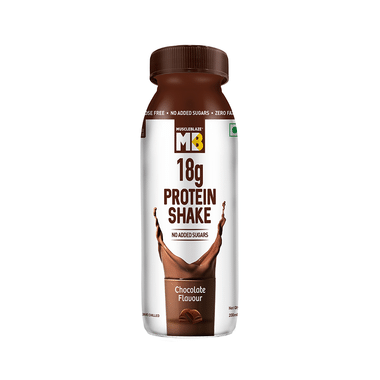 MuscleBlaze MB 18g Protein Shake (200ml Each) Chocolate