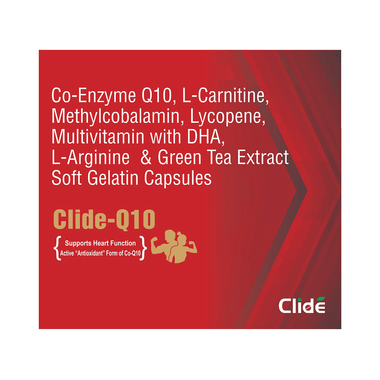 Clide -Q10 Soft Gelatin Capsule