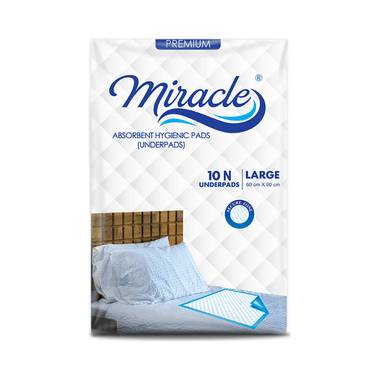 Miracle Absorbent Hygienic Pads Large