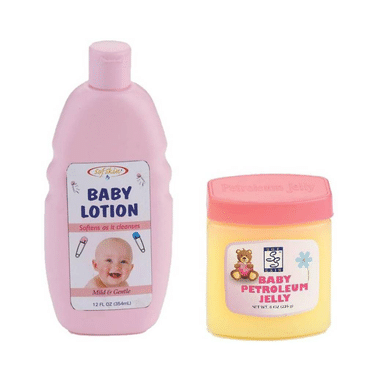 Sofskin Combo Pack Of Baby Lotion 350ml And Baby Petroleum Jelly 226gm