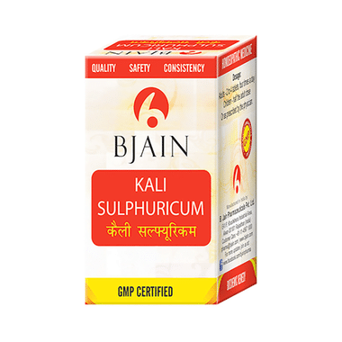 Bjain Kali Sulphuricum Biochemic Tablet 12X