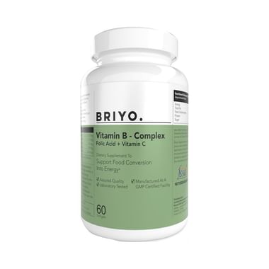 Briyo Vitamin B-Complex Soft Gelatin Capsule With Folic Acid & Vitamin C