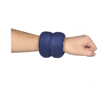 AaraamSek Microwavable Therapeutic Herbal Heating Pad For Wrist Pain Navy Blue